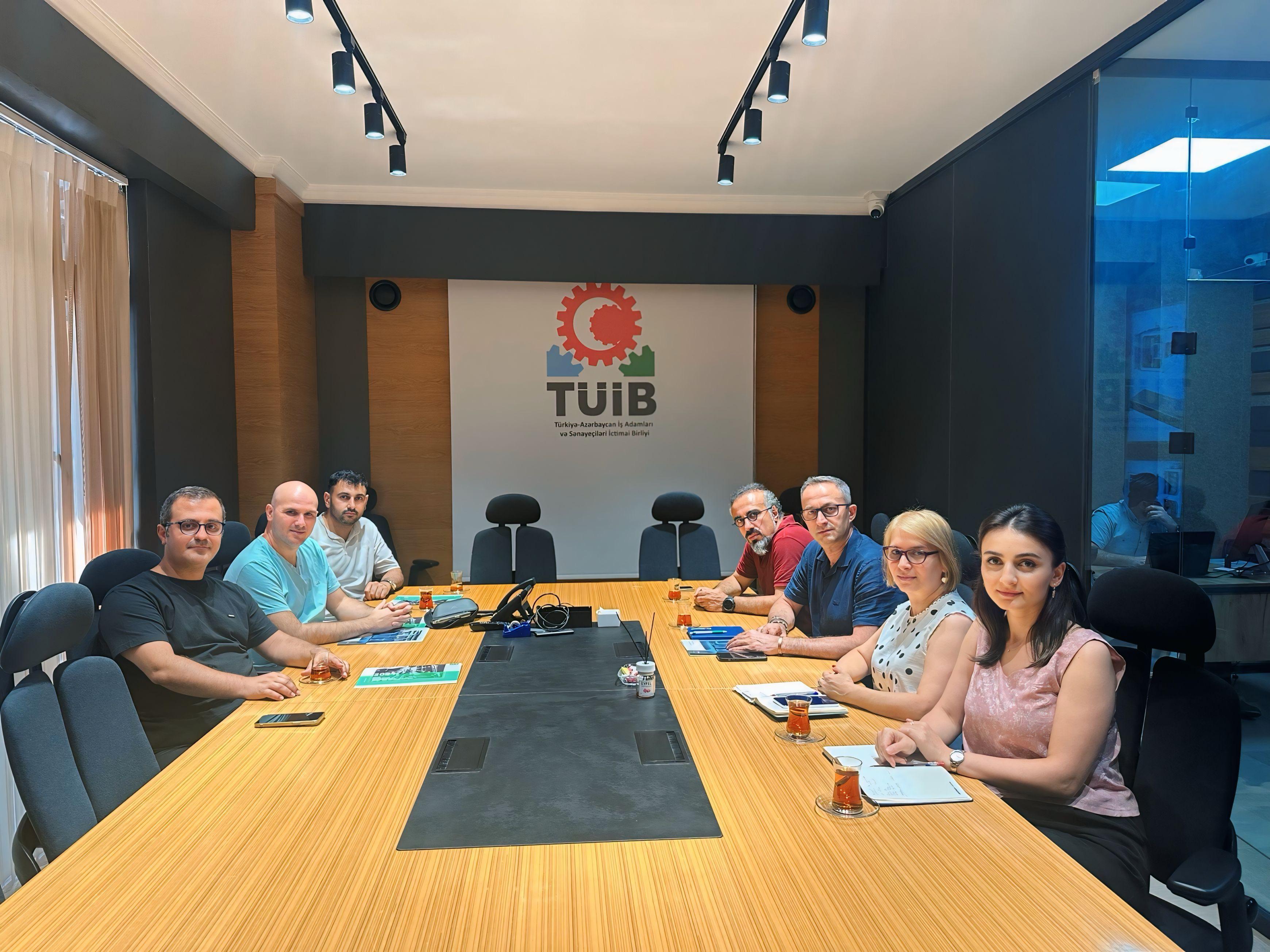 TÜİB-də Türkiyənin sənaye nümayəndələri ilə görüş keçirilib